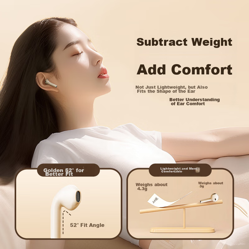 HP True Wireless Bluetooth 5.3 Earbuds H10H, Compatible with Apple, Huawei, Xiao...