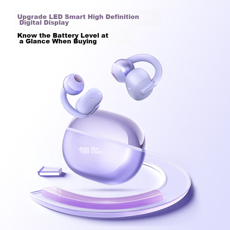 Haylou Airfree Open-fit True Wireless Earbuds with Earhooks for Sports Running G...