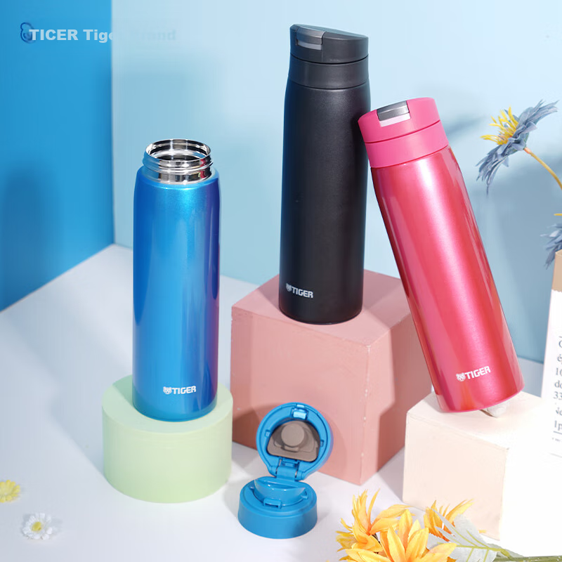 TIGER Dream Gravity Lightweight Flip-Top Stainless Steel Insulated Tumbler MCX-A...