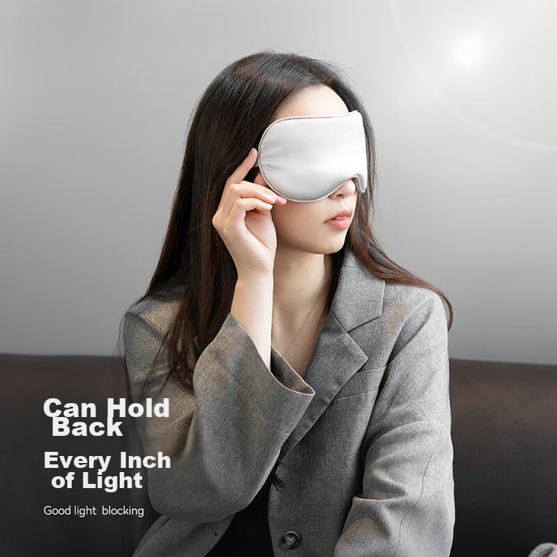 BANANA TRIP Silk Eye Mask, Double-Sided Skin-Friendly, Light-Blocking, Adjustabl...