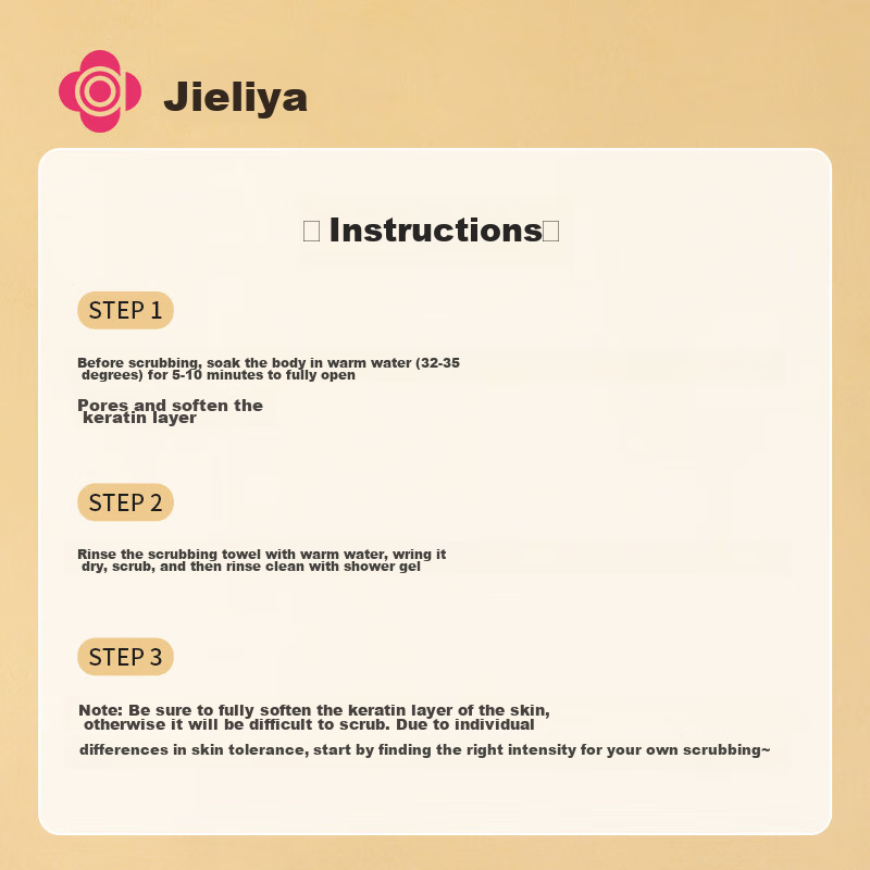 Grace Exfoliating Bath Towel for Adults, Men And Women, Back Scrubber, Bath Spon...