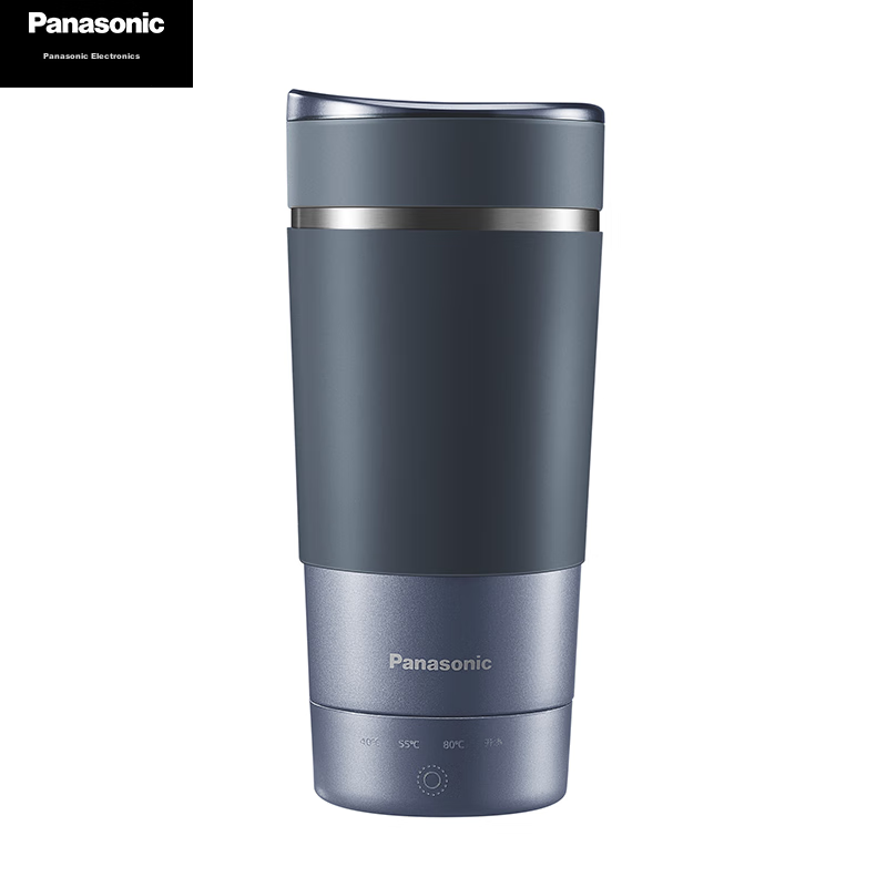 Panasonic Portable Household Travel Kettle, Blue, Double-Layer Stainless Steel,...