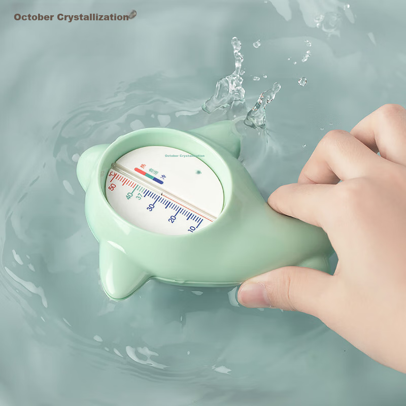 October Crystal Baby Water Thermometer, Bath Temperature Tester for Infants, Acc...