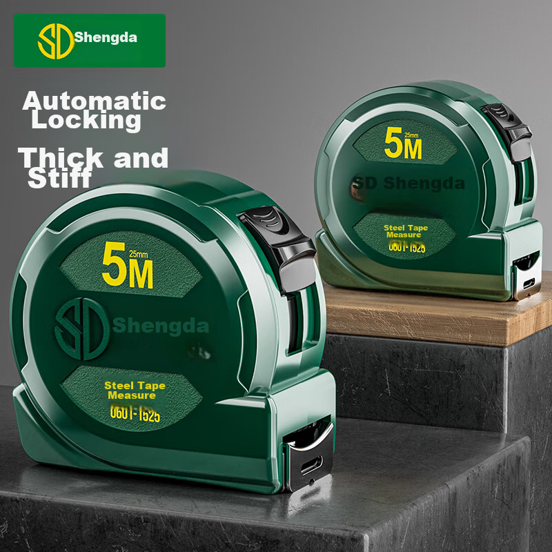 Shengda Engineering Renovation Measuring Steel Tape Measure, Carpenter's Ruler,...