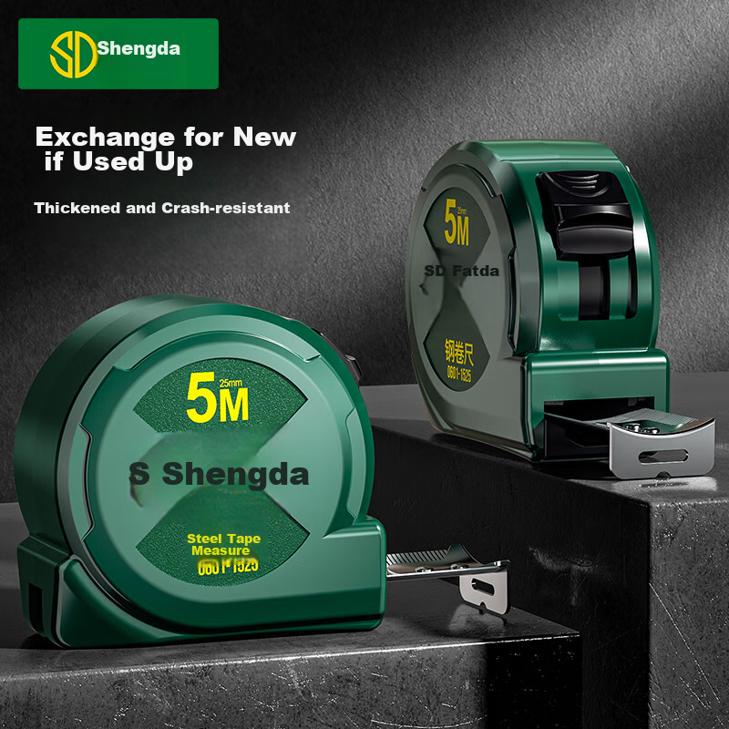 Shengda Engineering Renovation Measuring Steel Tape Measure, Carpenter's Ruler,...