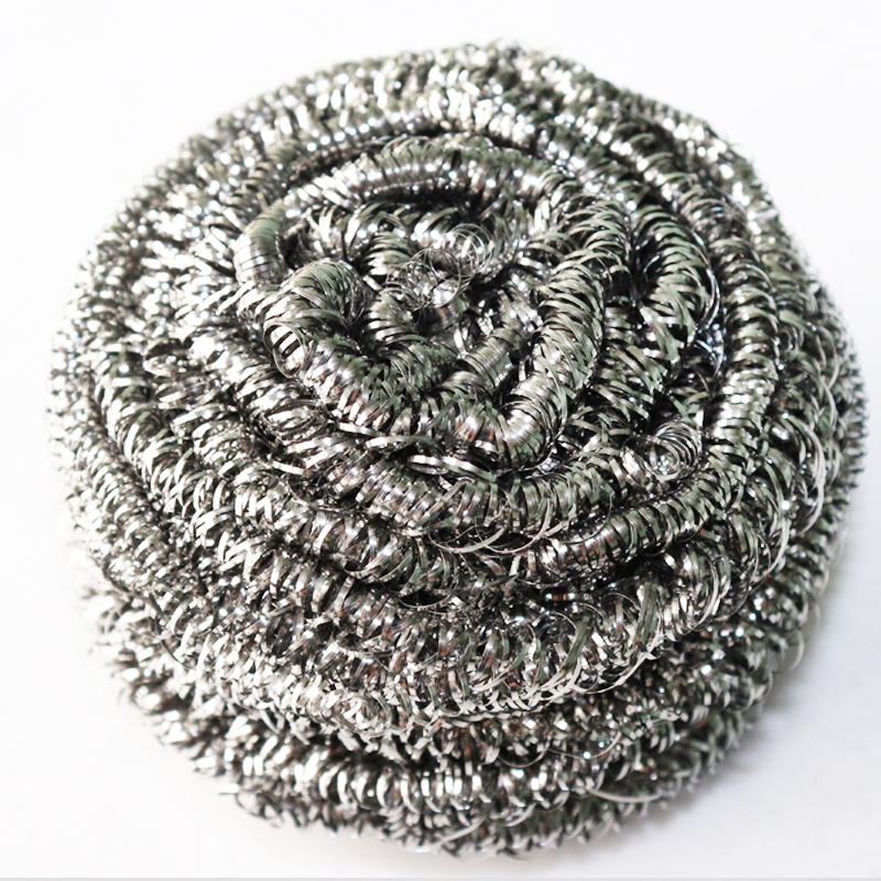 Lide Steel Wool Scrubber, 8-Pack, Household Kitchen Cleaning Brush, Easy to Clea...