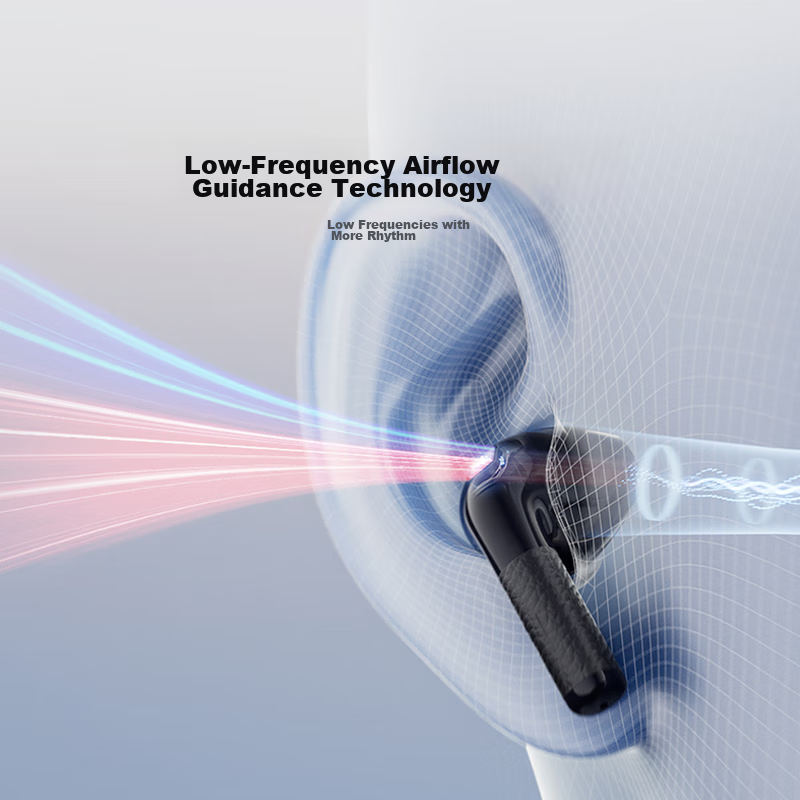 Edifier Hua Zai Evo Air Wireless Bluetooth Earbuds, Semi In-Ear, 32h Long Batter...