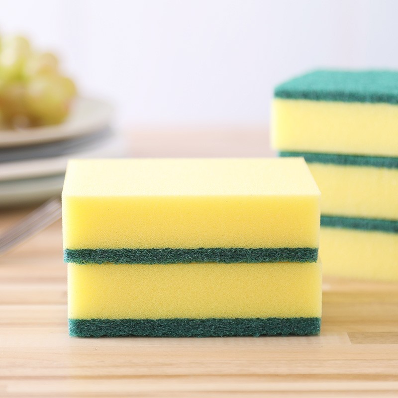 Lide Sponge Scouring Pad, Kitchen Cleaning Cloth, Cleaning And Degreasing Sponge...