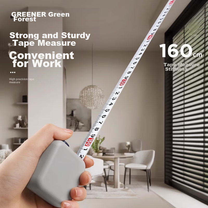 Lülin Steel Tape Measure, Square Measuring Tool for Home Use, 0 Screw Design for...