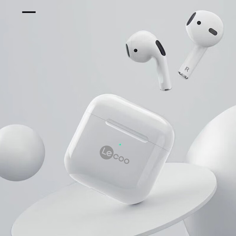 Lenovo Laike EW310 True Wireless Bluetooth Earbuds, Semi-In Touch Control Music...