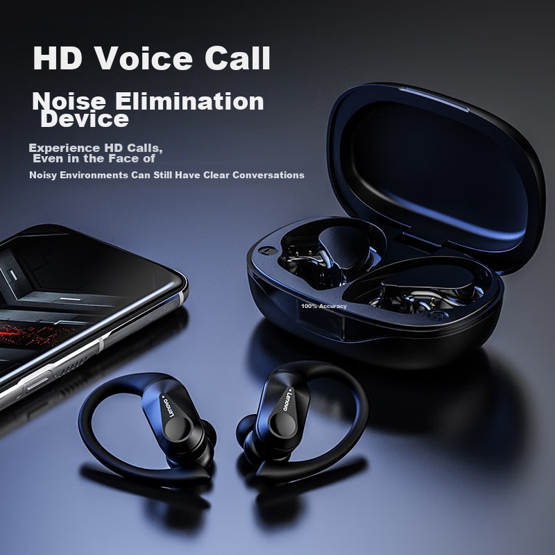 Lenovo [2024 Professional Sports Edition] True Wireless Bluetooth Sports Earbuds...