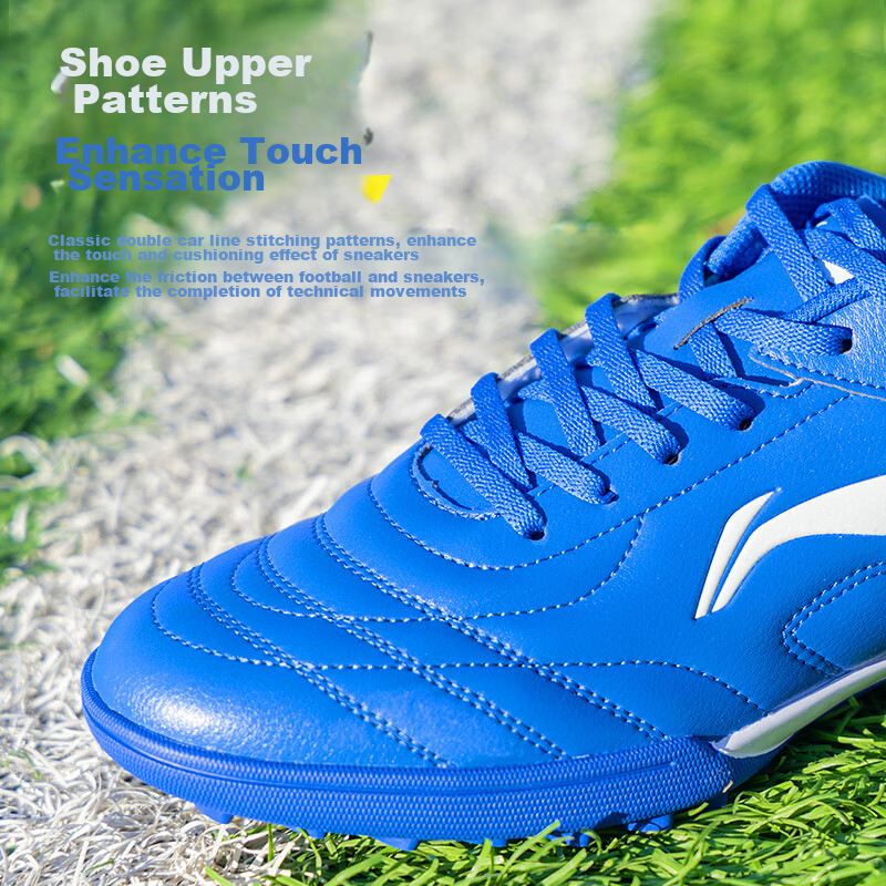 Li-Ning Soccer Shoes for Men, TF Turf Cleats, for Adults, Teenagers, Elementary...