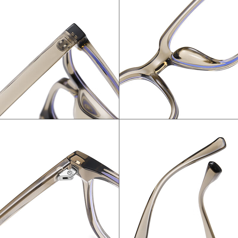 Shen Niao 219 Blue Light Blocking Glasses, Plain Style, Korean Fashion, Trendy E...