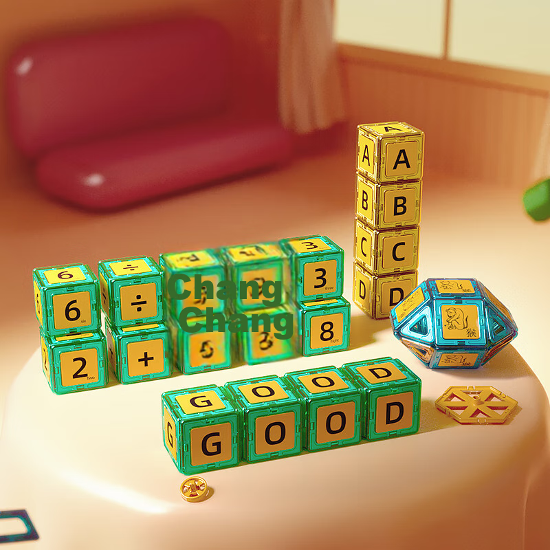 Xingyayoupin Magnetic Tiles 150-Piece Set, Children's Toy Magnetic Building Bloc...