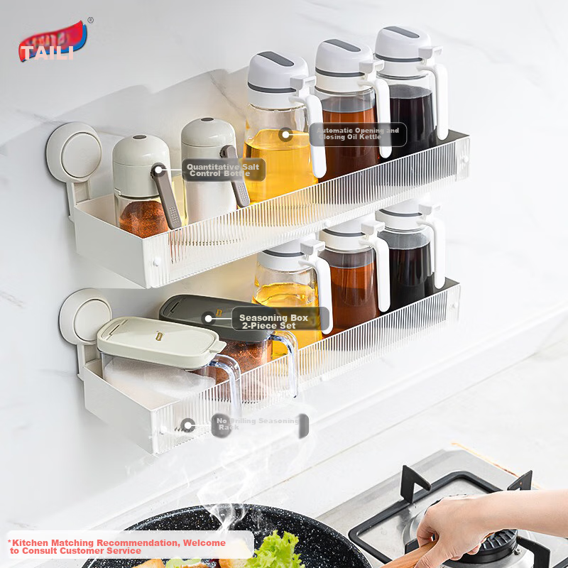 Taili Automatic Opening And Closing Oil Dispenser, Kitchen Glass Oil Bottle, Non...