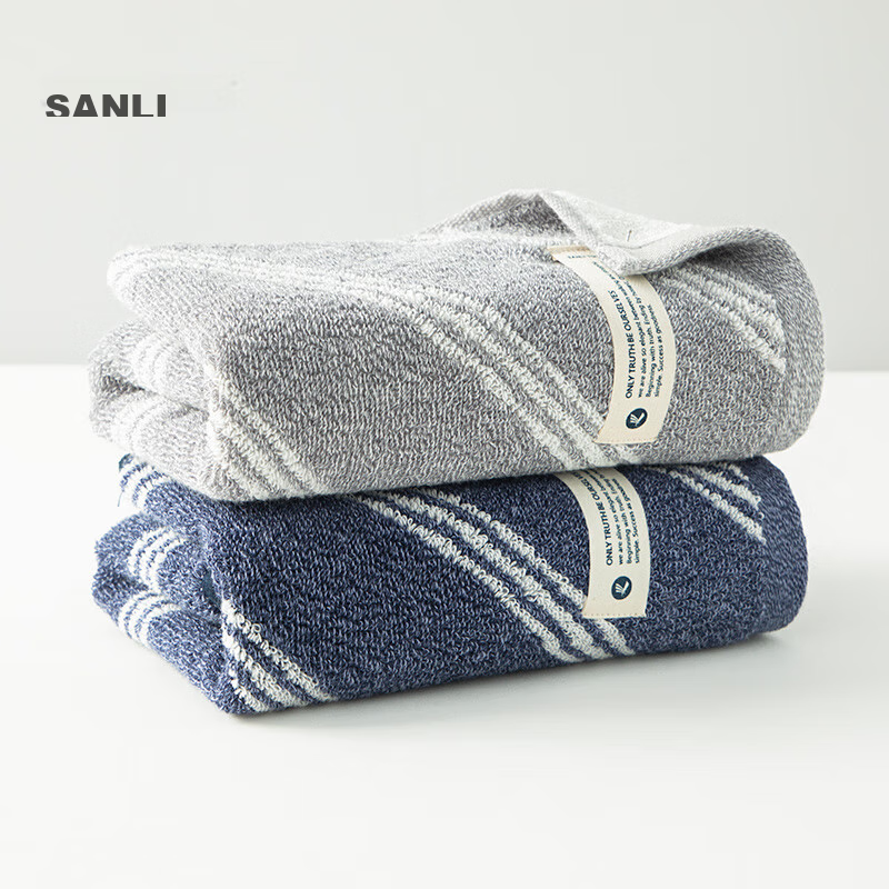 Sanli Towel, Xinjiang Long-Staple Cotton, Men's Thickened Classic Face Towel, Pu...