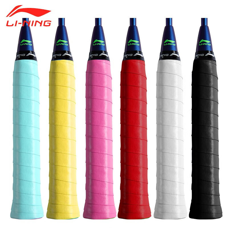 LI-NING Badminton Grip Tape, Non-Slip, Wear-Resistant, Sweat-Absorbing, GP1000NE...