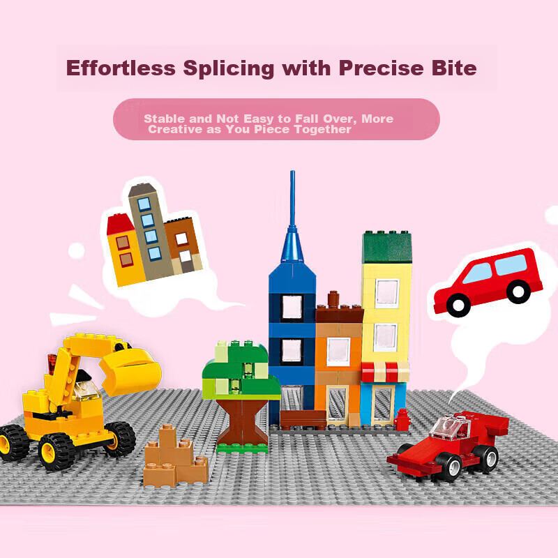 LEGO Building Blocks 11024, Gray Baseplate, Boys Girls Children's Toy, Birthday...