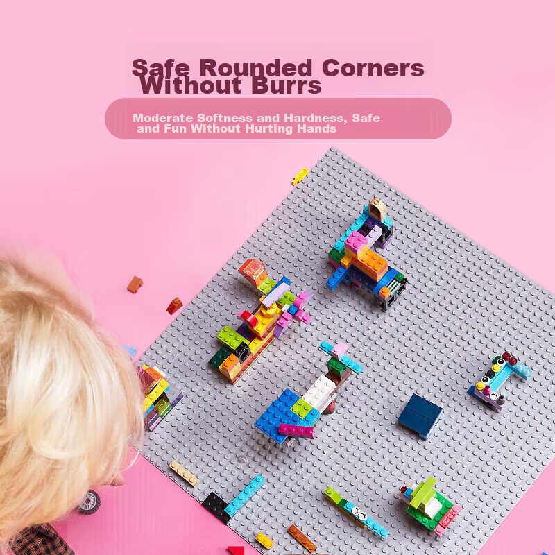 LEGO Building Blocks 11024, Gray Baseplate, Boys Girls Children's Toy, Birthday...