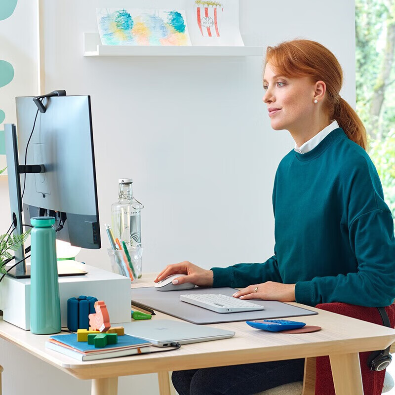 Logitech M650 Enterprise Wireless Bluetooth Mouse, Office Mouse, Unisex Large-Ha...