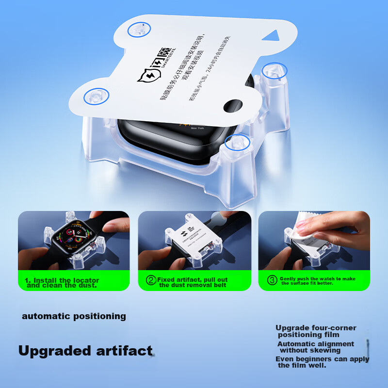 SmartDevil Screen Protector for Apple Watch, Compatible with IWatch S6/5/SE, Bub...