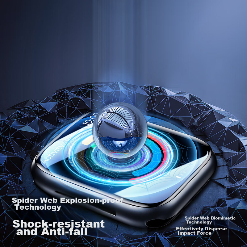 SmartDevil Screen Protector for Apple Watch, Compatible with IWatch S6/5/SE, Bub...