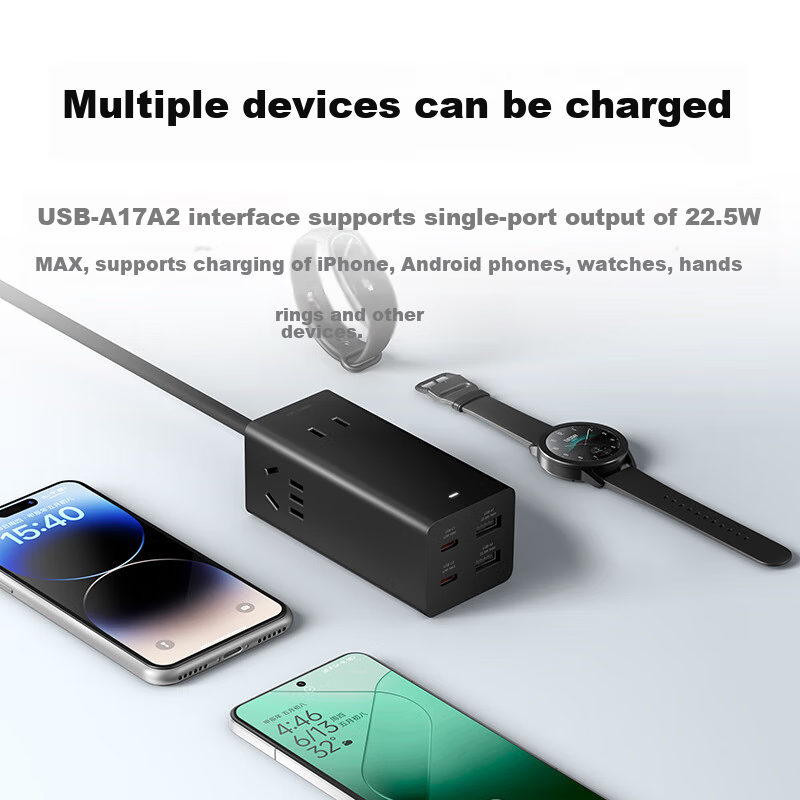Xiaomi (MI) Gallium Nitride 67W Charger, Fast Charging Laptop Socket, Multifunct...