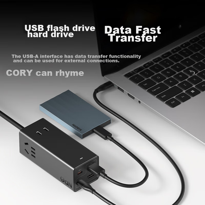 Xiaomi (MI) Gallium Nitride 67W Desktop Fast Charging Socket Pro, Laptop Switch...