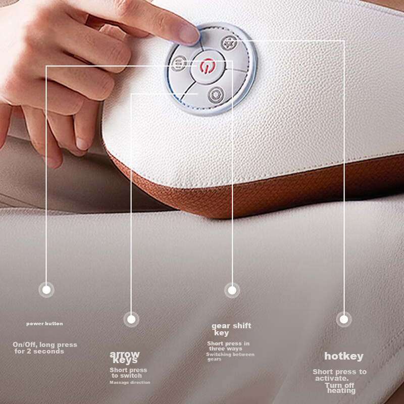 Supor Cervical Massager [Gift Box], Shoulder And Neck Massager, Massage Pillow,...