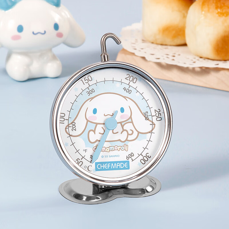 Culinary Cinnamon Dog Official License Wall-Mounted Kitchen Oven Thermometer, He...