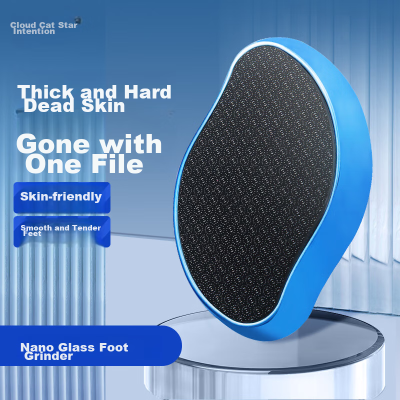 Xingfutang Nano Glass Foot File, Foot Scrubber, Foot Stone, Pedicure Tool, Dead...