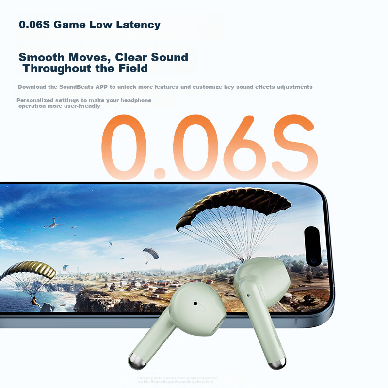 Yinbeiqi H2 True Wireless Bluetooth Earbuds Half In-Ear Style New Gaming Music H...