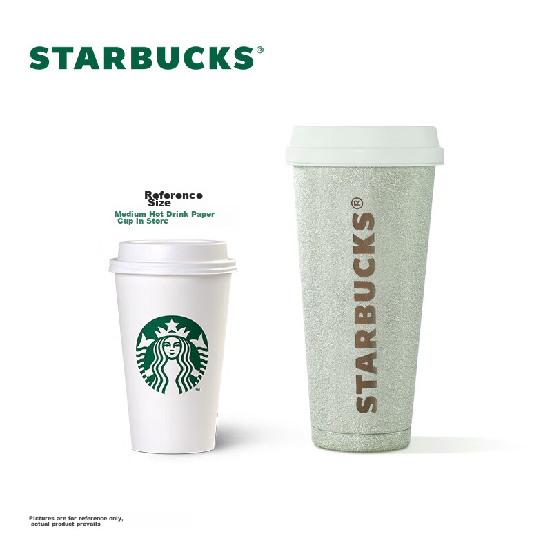 Starbucks Mint Green Stainless Steel Insulated Tumbler, 500ml, Car-Friendly Cold...
