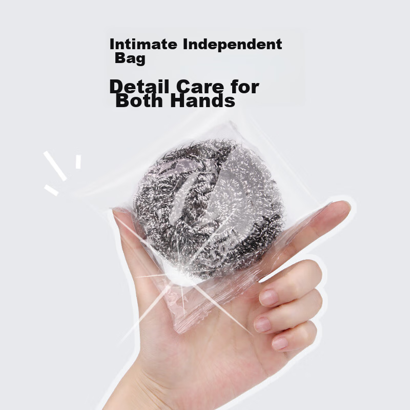 Suno Metal Steel Wool Scrubber, 40 Pieces Per Box, Stainless Steel Cleaning Ball...