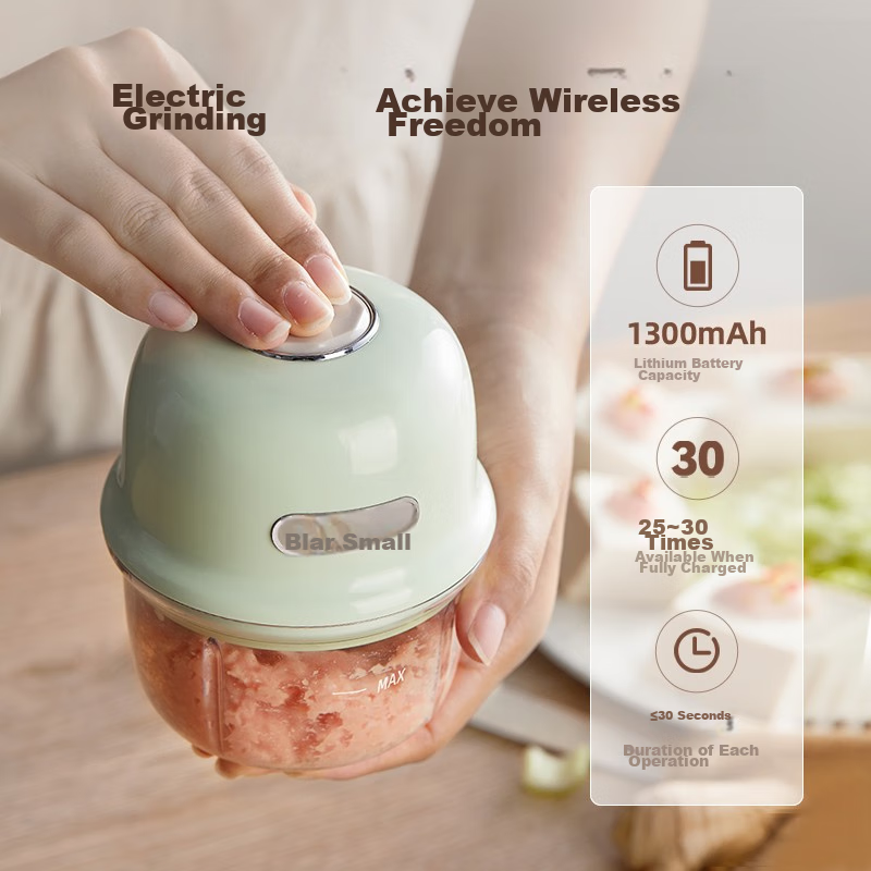 Bear Baby Food Processor, Meat Grinder for Home Use, Small Multifunctional Mince...