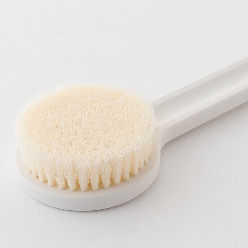 MUJI Polypropylene Bath Brush, Long Handle Shower Brush, Bath Scrubber, Bathing...