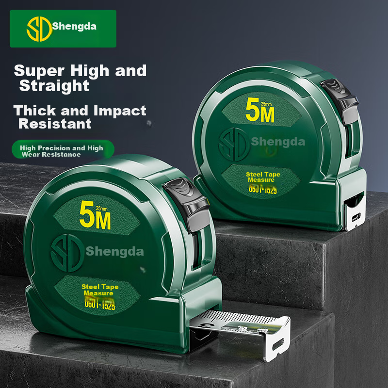 Shengda Engineering Renovation Measuring Steel Tape Measure, Carpenter's Ruler,...