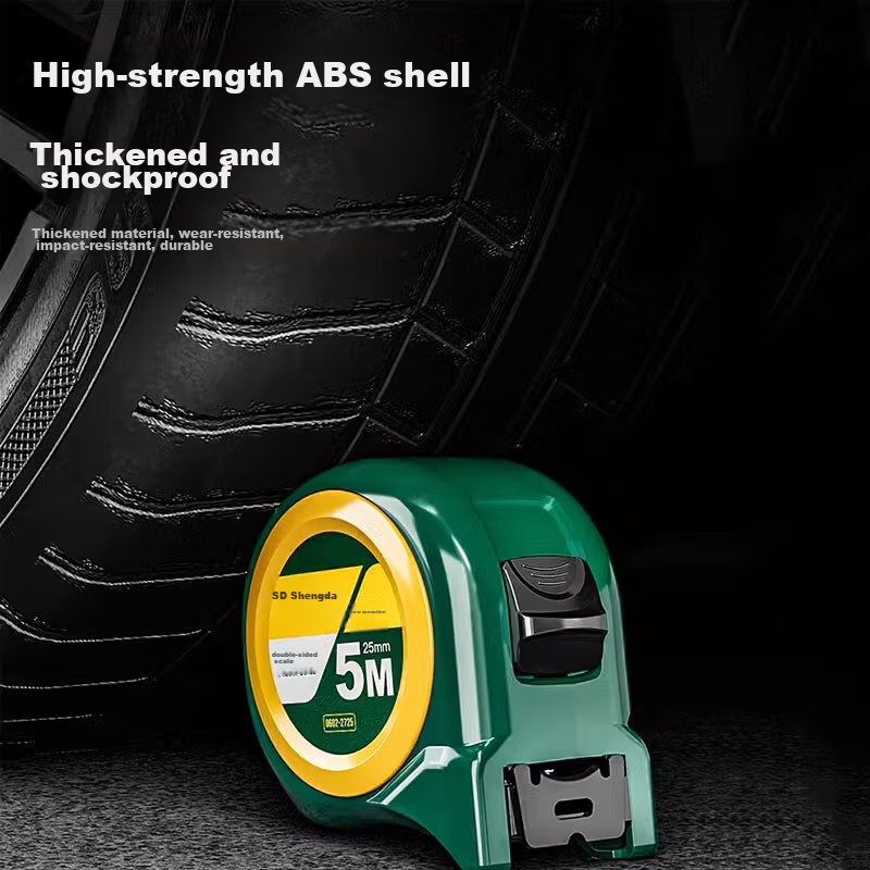 Shengda High-End Household Steel Tape Measure, Carpenter's Ruler, Box Ruler, Eng...