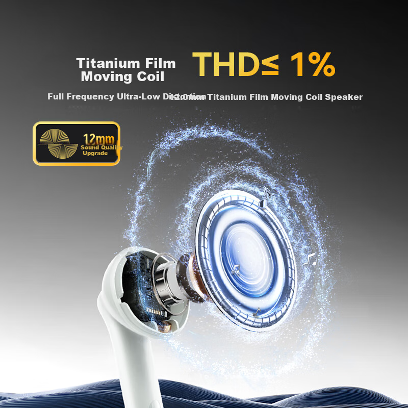 1MORE Q21 True Wireless Bluetooth Earbuds with ANC Active Noise Cancelling Hi-Re...