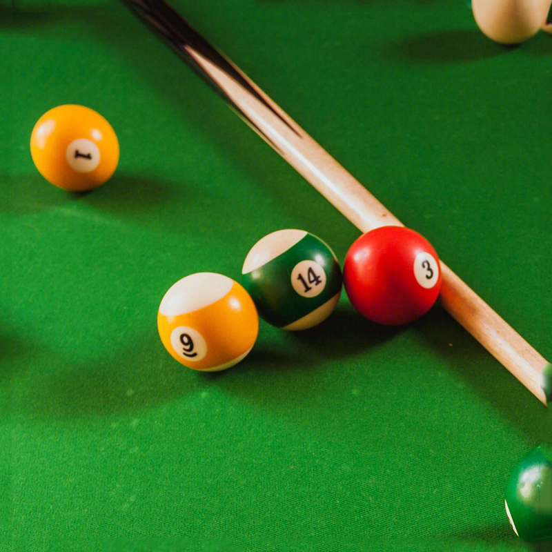 New Power Billiard Balls, High-Quality Pool Balls, American-Style Large Size, 16...