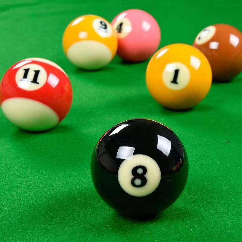New Power Billiard Balls, American-Style Large Balls, 16-Color Crystal Pool Tabl...