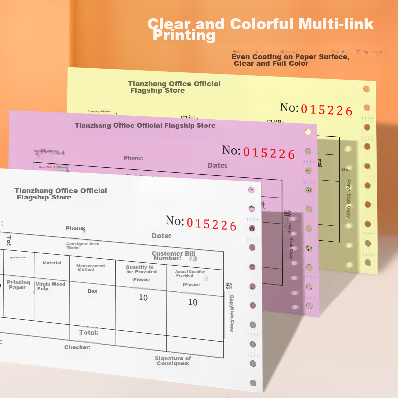 TANGO [10x Pages Missing Compensation] New Orange TANGO Double-Sided Three-Part...