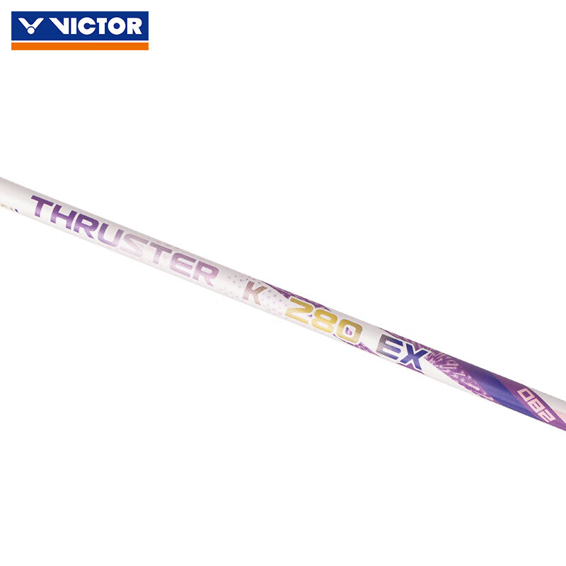 VICTOR Badminton Racket, All-Carbon Single Racket, Offensive Type TK-280 EX/T/4U...
