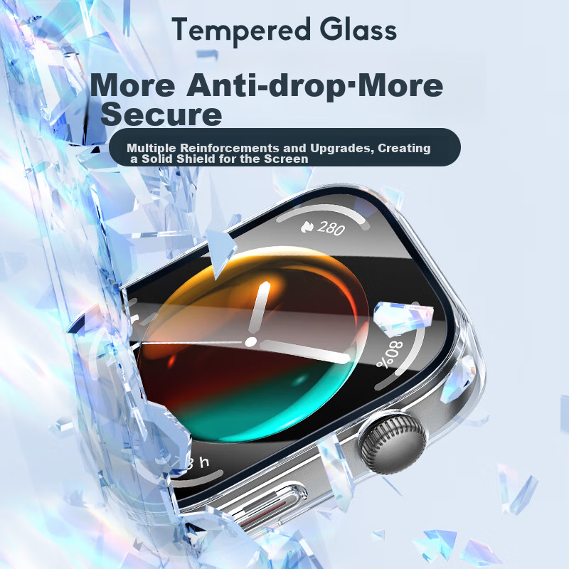 Weiqiantu Compatible with Huawei WATCH FIT3 Watch Case, Integrated Protective Fi...