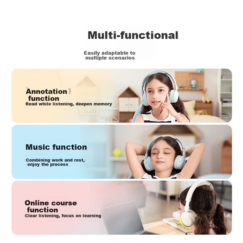 1MORE HQ20 Wireless Noise Cancelling Earbuds, High Fidelity Music Student Recita...