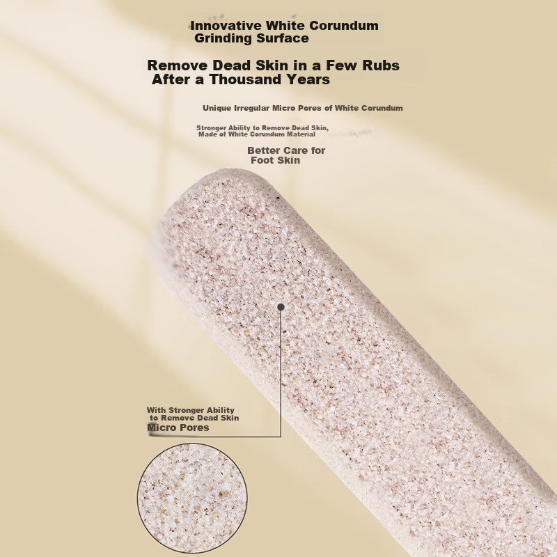 Xiduomi Foot File, Pumice Stone, Foot Scrubber, Callus Remover, Heel Scraper, Fo...