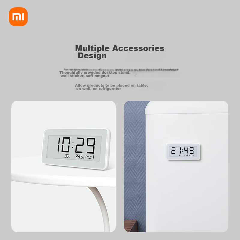 Xiaomi Mijia Electronic Thermometer And Hygrometer Pro, Indoor And Car Bluetooth...
