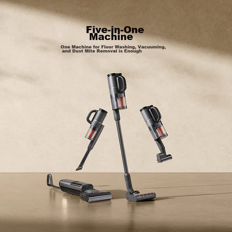 Mijia Xiaomi Wireless Floor Cleaner 3Max, Sweeping, Vacuuming, Mopping, Dust Mit...