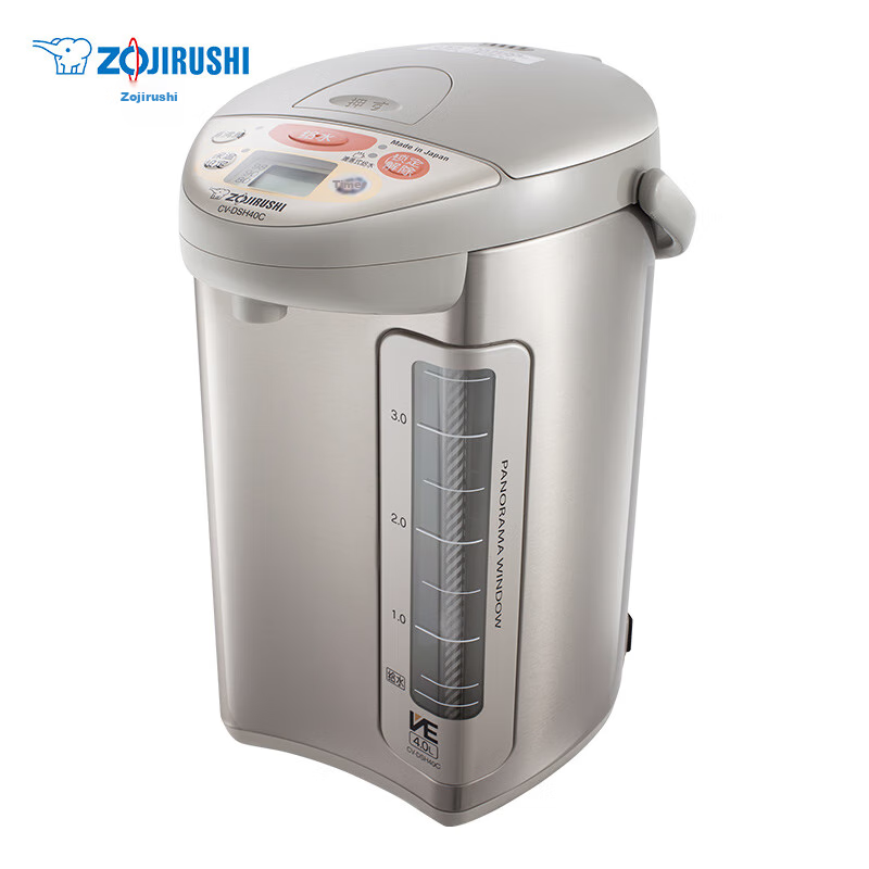 ZO JIRUSHI Electric Kettle, Imported from Japan, VE Vacuum Insulation 4L, CV-DSH...