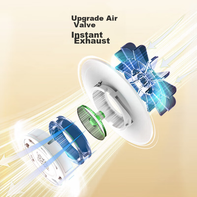 Jingzao Vacuum Compression Storage Bags, Dual-Use for Vacuum And Compression, Cl...